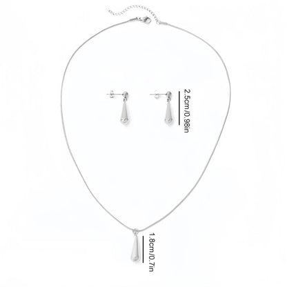 Kaia Drop Pendant Set