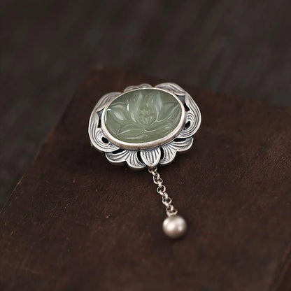 Jasper Blossom Brooch