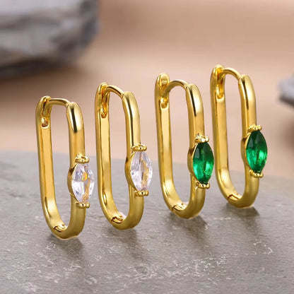 Alina Square Earrings