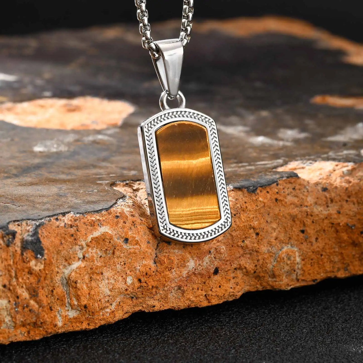 Horizon Square Necklace