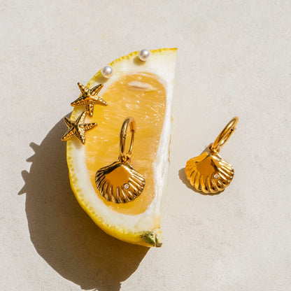 Amaya Shell Earrings