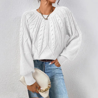 Emma Lantern Sleeve Sweater