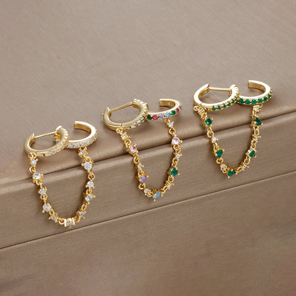 Amoria Chain Earrings