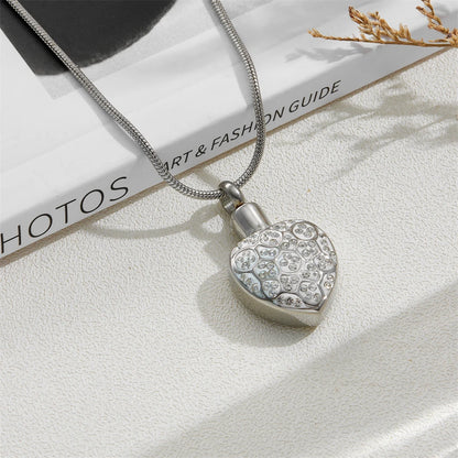 Memorial Ashes Pendant Necklace