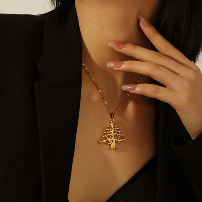 Noelle 3D Christmas Necklace