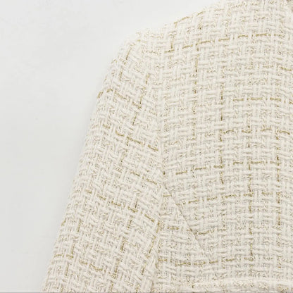 Amélie Cream Tweed Jacket