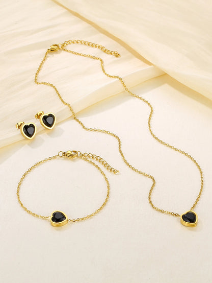 Elise Stone Jewelry Set