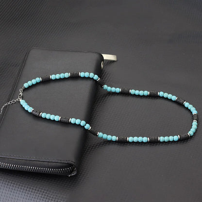 Orion Stone Bead Necklace