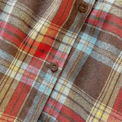 Clara Retro Plaid Shirt