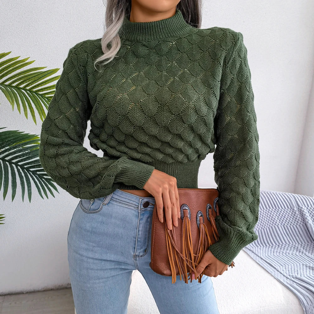 Avery Hollow Knit Sweater