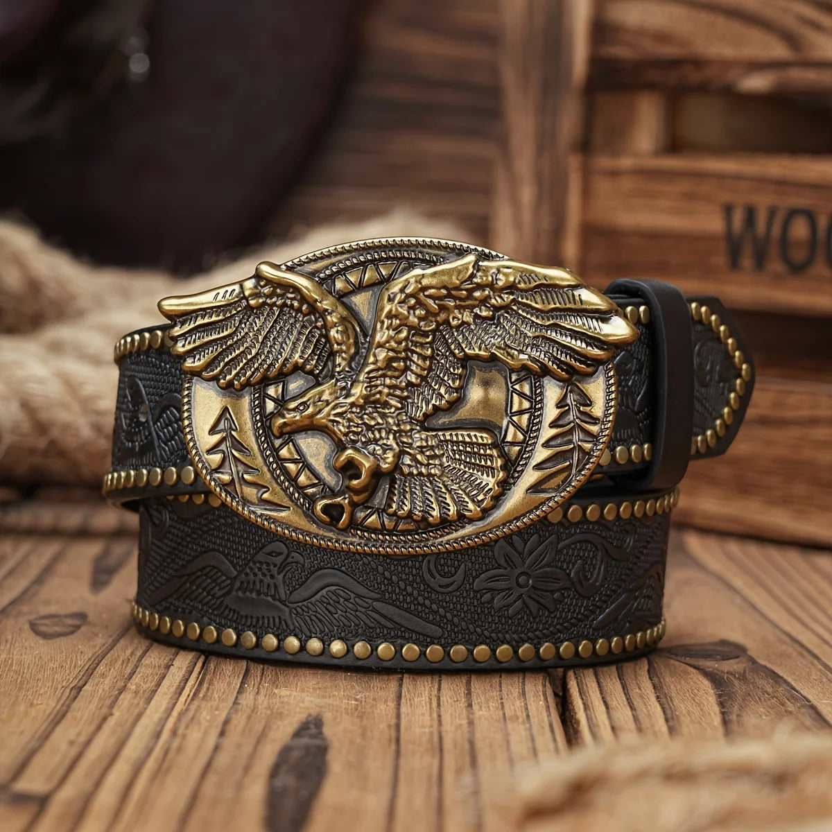 Branton Vintage Denim Belt