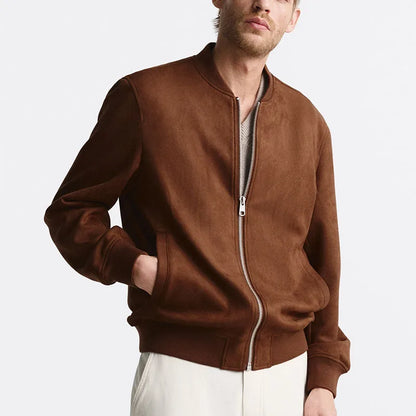 Felix Suede Bomber