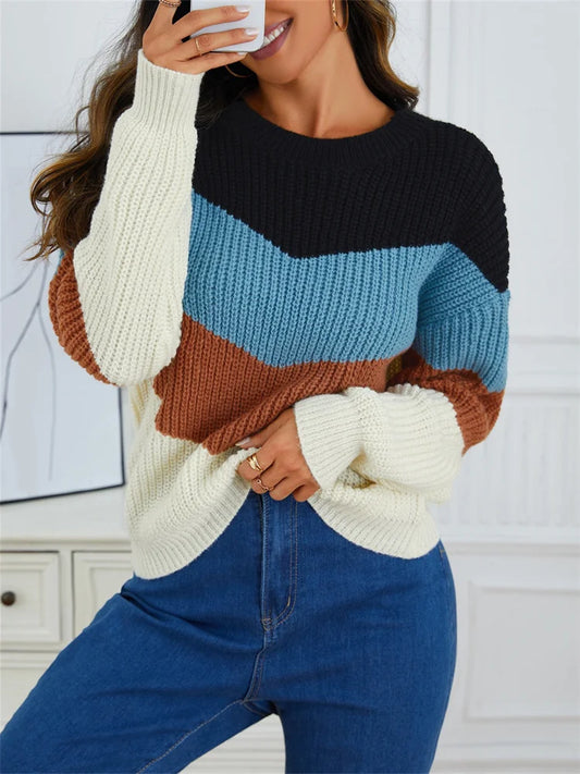 Alina Splice Sweater