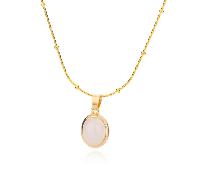 Lila Zircon Necklace