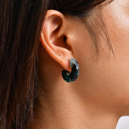 Arden C-Shaped Hoops