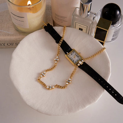 Nova Crystal Chain Necklace