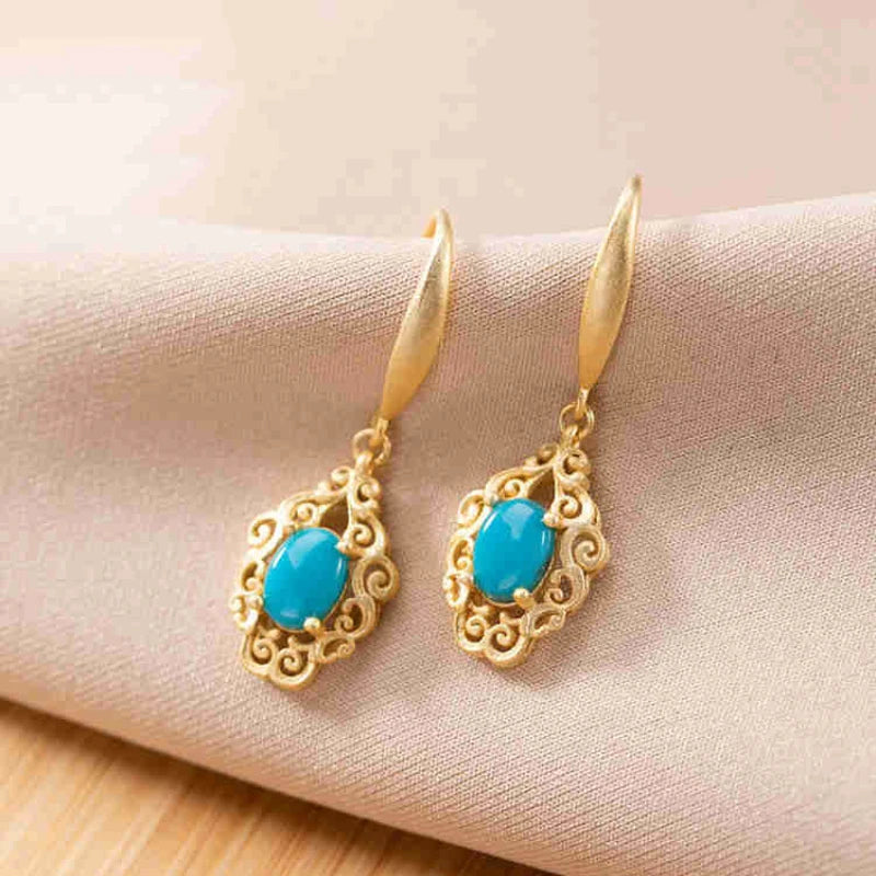 Turquoise Elegance Earrings