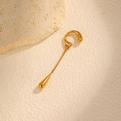 Arden Teardrop Ear Cuff