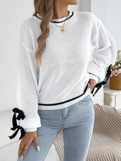 Valentina Lantern Sleeve Sweater