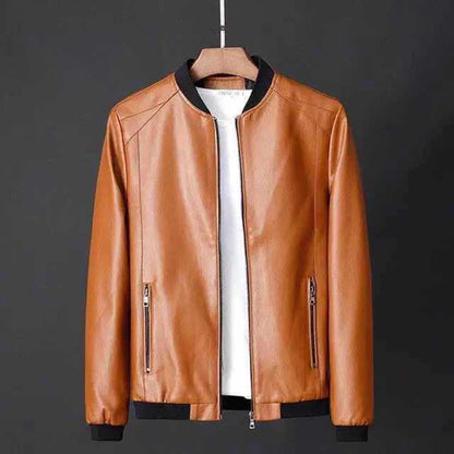 Leon Korean Leather Jacket