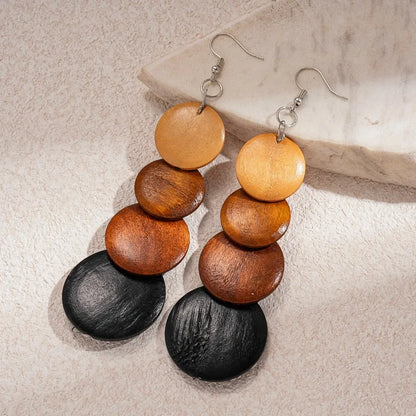 Bohemian Geometric Pendant Earrings