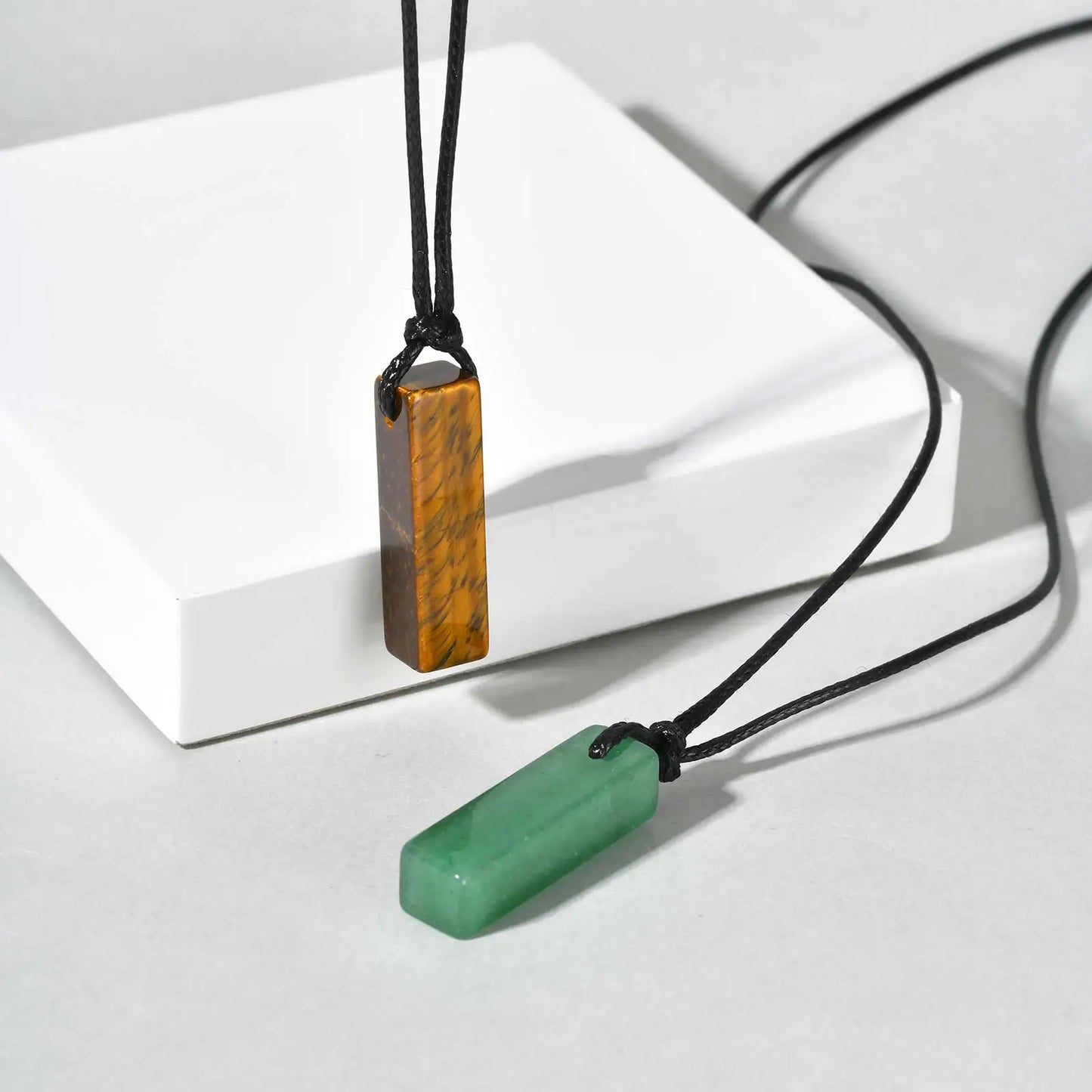 Atlas Stone Pendant Necklace