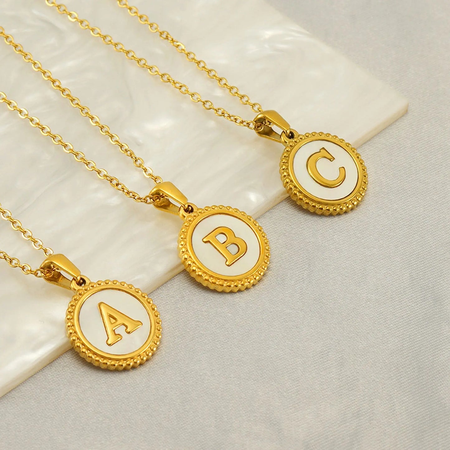 Vionne Letter Necklace