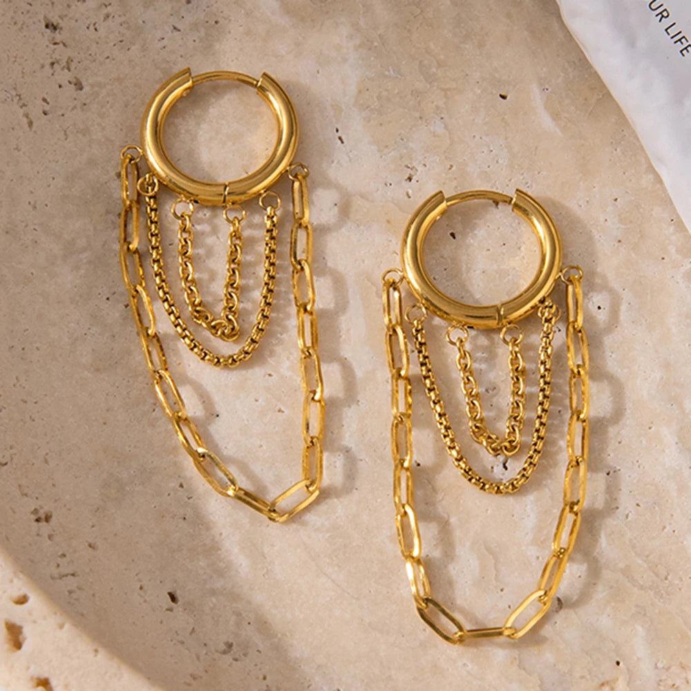 Ember Tassel Earrings