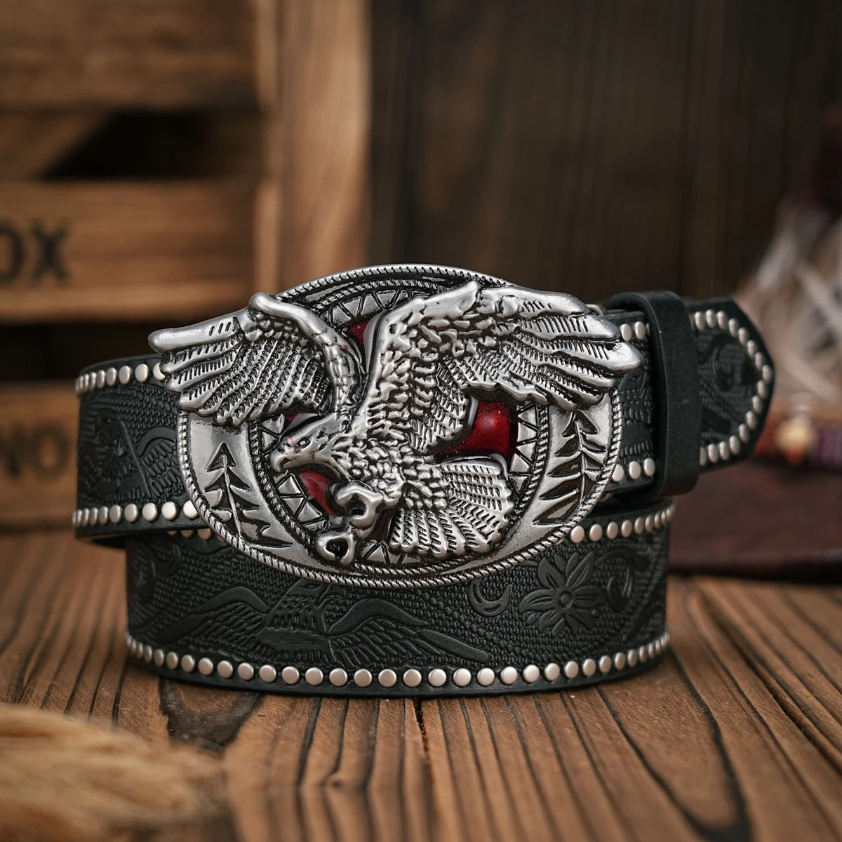 Branton Vintage Denim Belt