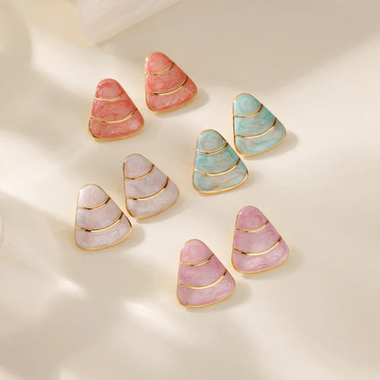 Marina Shell Studs