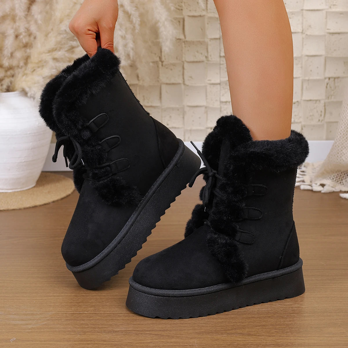 CozyRetro Snow Boots