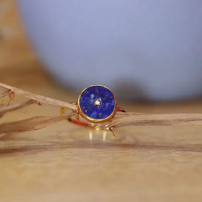 Azure Charm Ring