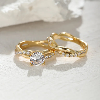 Celeste Zircon Bridal Set