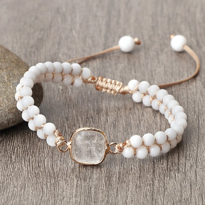 Howlite Mini Stone Bracelet