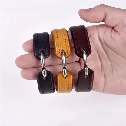 S-Hook Leather Bracelet