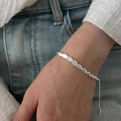 Corinne Silver Bracelet