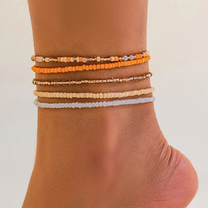 Melodie Boho Heart Anklet