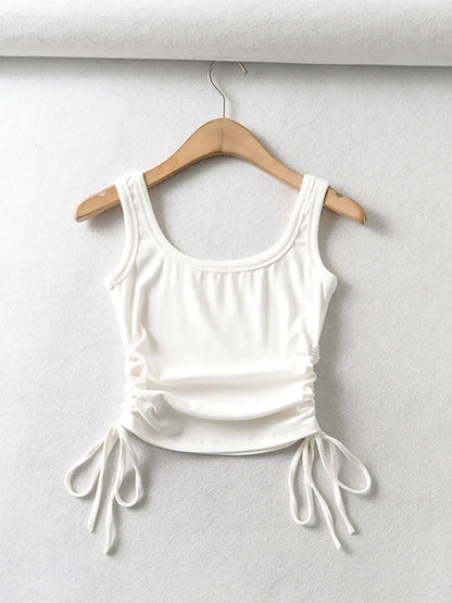 Aria Drawstring Tank