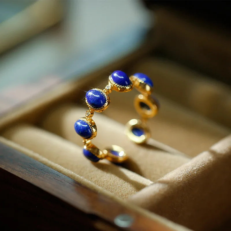 Blue Radiance Ring