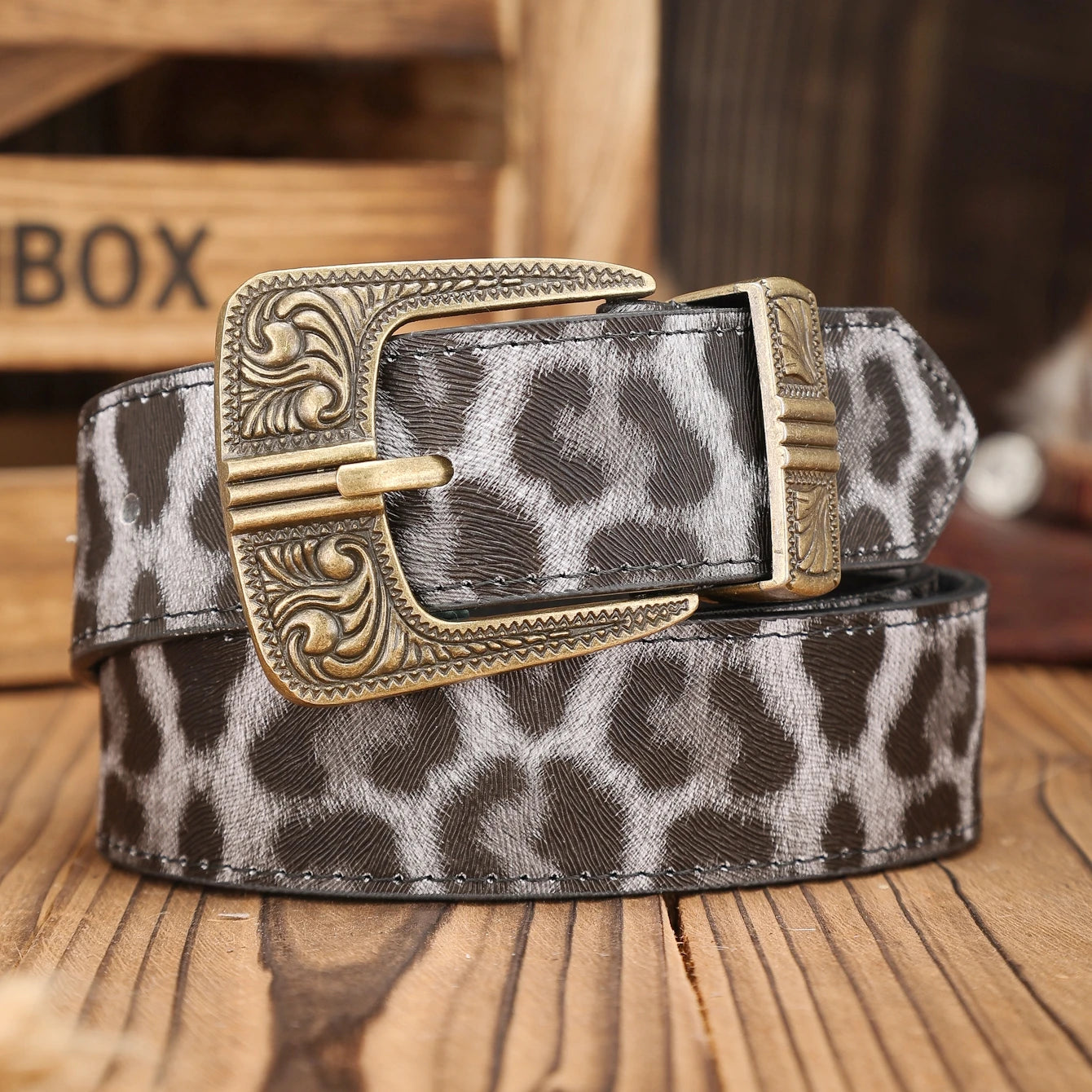 Weston Retro Buckle Belt