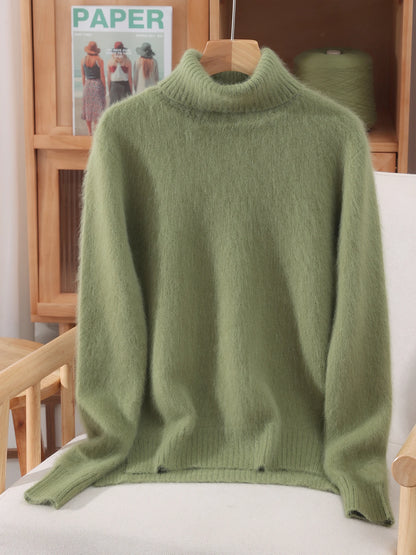 Amara Mink Cashmere Pullover