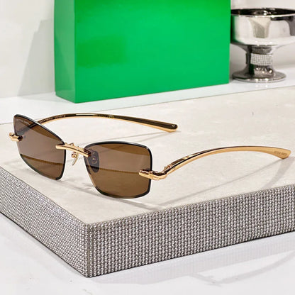 Liora Rimless Sunglasses