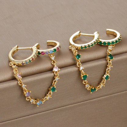 Amoria Chain Earrings