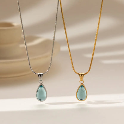 Ocean's Tear Pendant