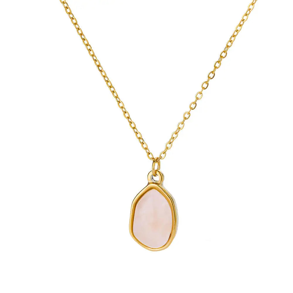 Natural Healing Crystal Necklace