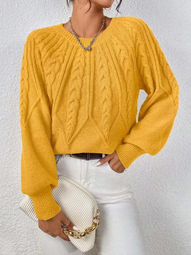 Emma Lantern Sleeve Sweater