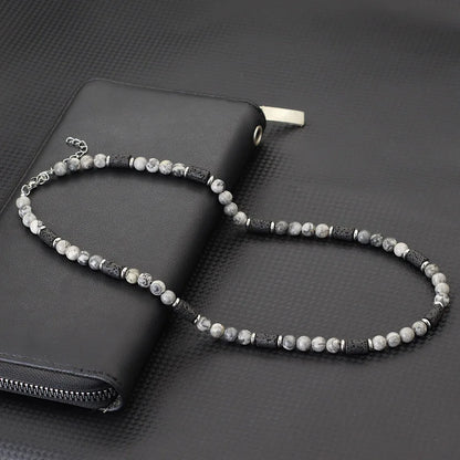 Orion Stone Bead Necklace