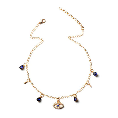 Lyra Eye Necklace