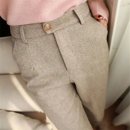 Elise High-Waist Trousers