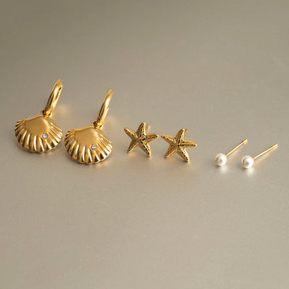 Amaya Shell Earrings